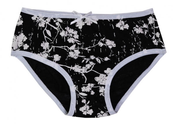 Труси для дівчаток KOSTA р.135–140 античний чорний 2043-2 