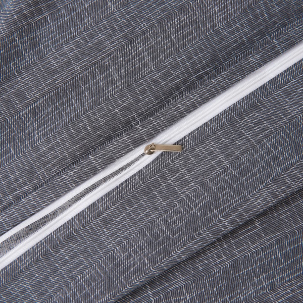 Комплект постільної білизни Torito 1,5 сірий La Nuit 