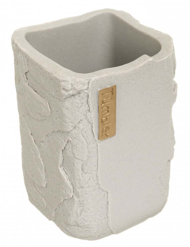 Стакан для зубных щеток Luna GOVERLA серый RE1416BA-TB