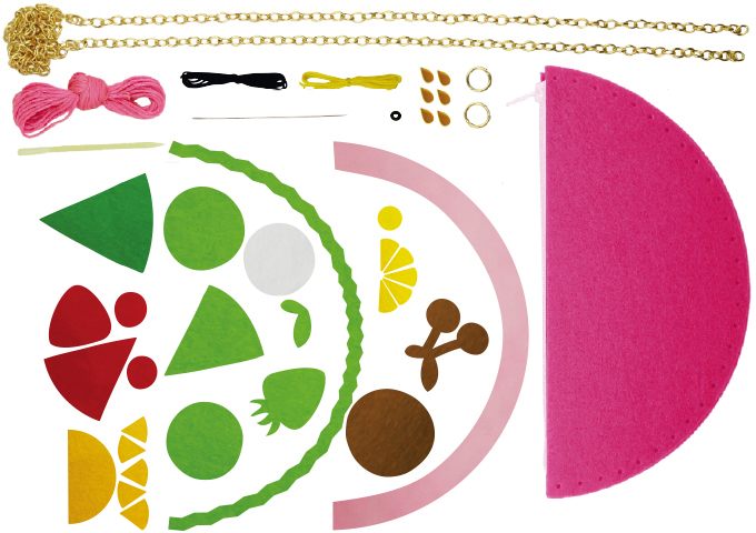 Набор для творчества Mebo Сумка-фрукт из фетра 511-03