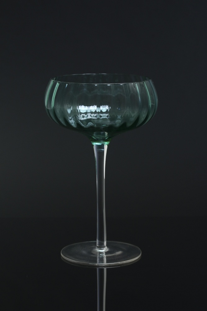 Бокал для шампанского Fiora Teal Blossom стекло 280 мл 1 шт.