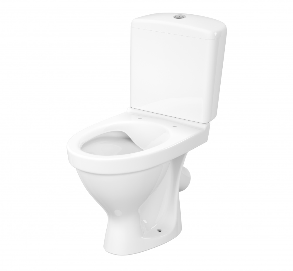 Унитаз-компакт Cersanit EKO II SIMPLEON 031 3/5 с дюропластовым сидением Soft Close K44-135