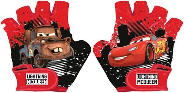 Велоперчатки 7 Polska Тачки 4-6 лет красный 9044 