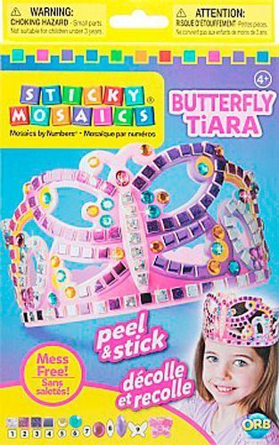Мозаїка Orb Factory стікерна Корона Метелик