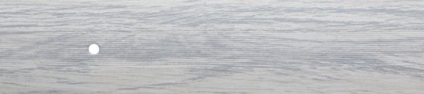 Профіль алюмінієвий 1-А для підлогового покриття Лугалпроф гладенький з отворами 40x1800 мм дуб сніжний 