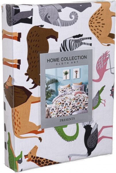 Комплект постільної білизни cool animals 1.5 бежевий La Nuit 