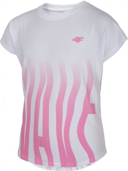 Футболка 4F HJL20-JTSD006A-10S HJL20-JTSD006A-10S 158 белый