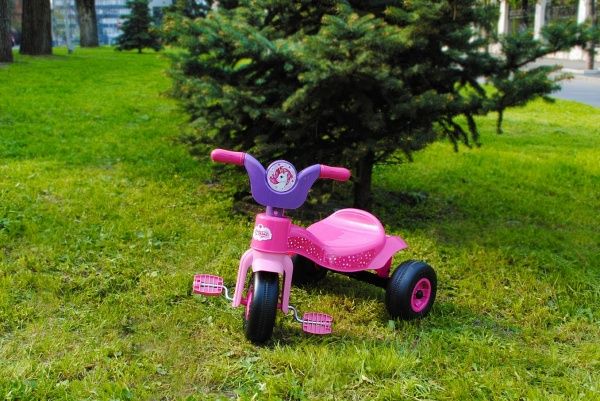 Велосипед детский Dolu UNICORN TRIKE розовый 2529