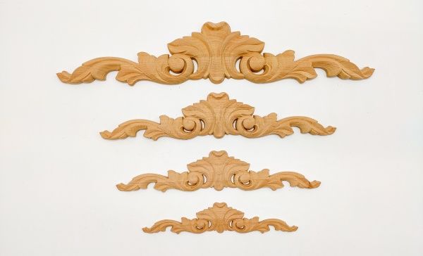 Декоративная панель деревянная горизонтальная 1 шт. DH.04.200 190х38x5 мм 