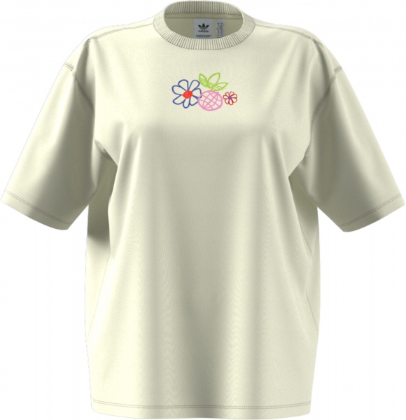 Футболка Adidas TEE GP3497 р.40 білий