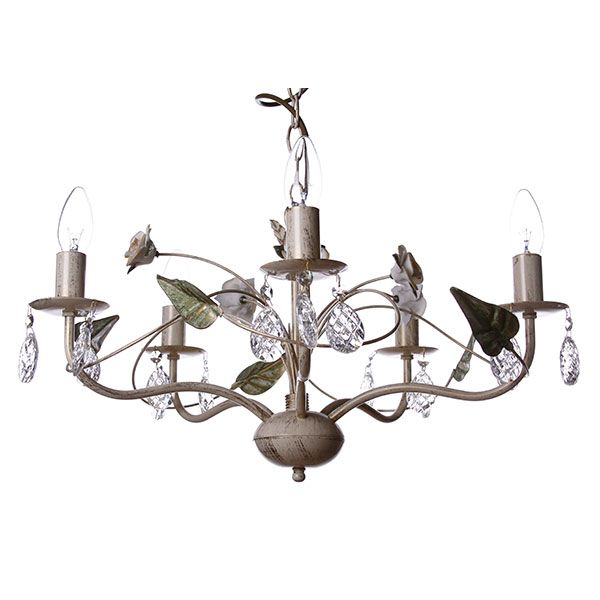 Люстра Vitaluce V1340/5 беж з золотом