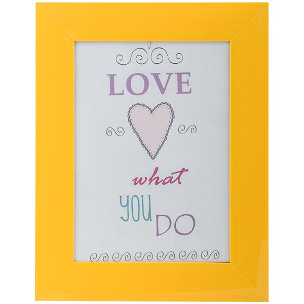 Фоторамка Color жовта 13x18 см