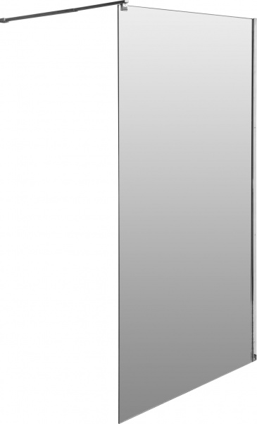 Стенка душевая ScandiSPA Walk-In Ran 100x190 см B-F401 