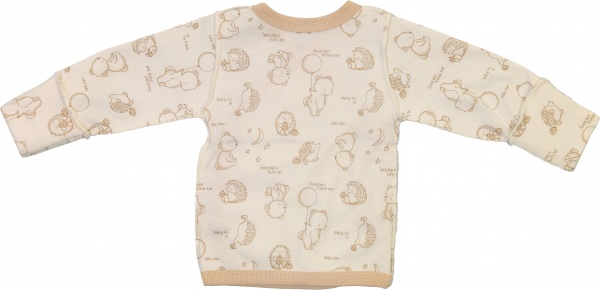 Распашонка детская Фламинго 692-217 р.56 молочный 