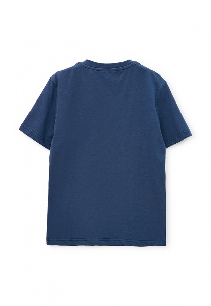 Футболка для хлопчиків Роза р.128 сіро-синій 210105 