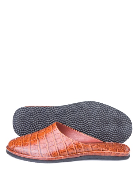 Тапки домашние Украина 5040904-8 р.38 коричневый 