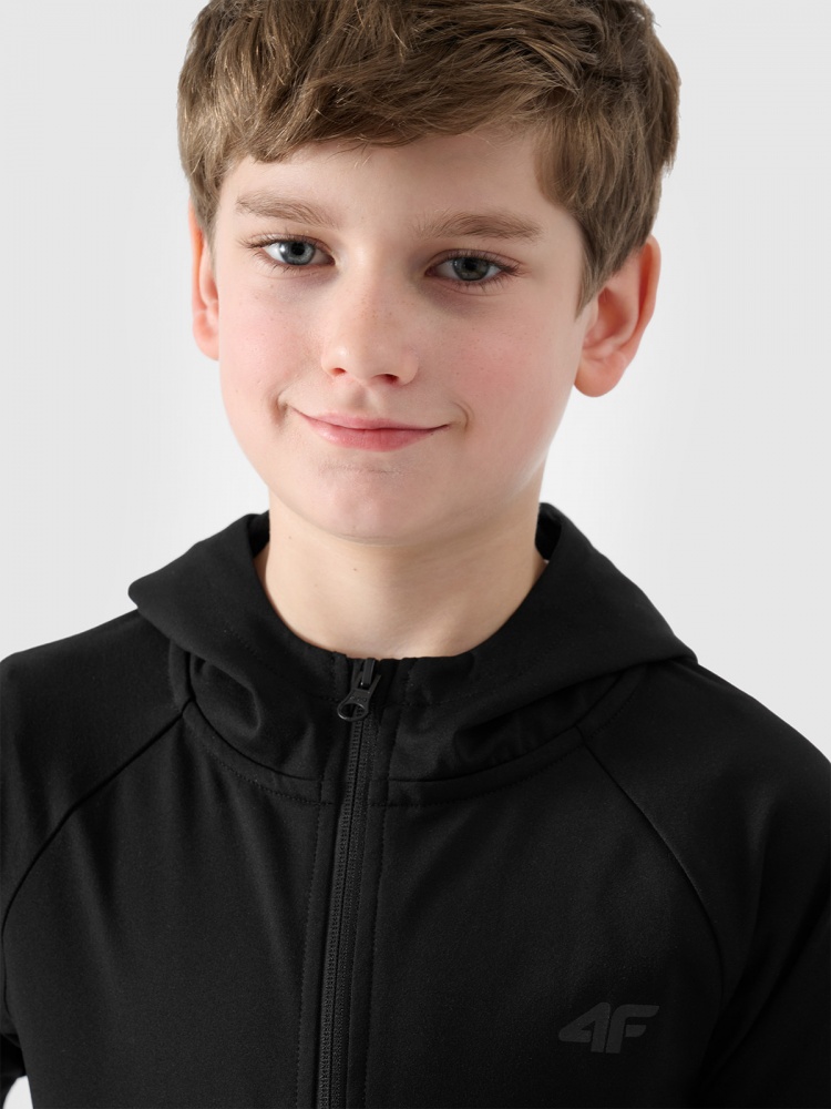 Джемпер 4F SWEATSHIRT FNK M557 4FJWSS25TFSWM557-20S р.128 черный