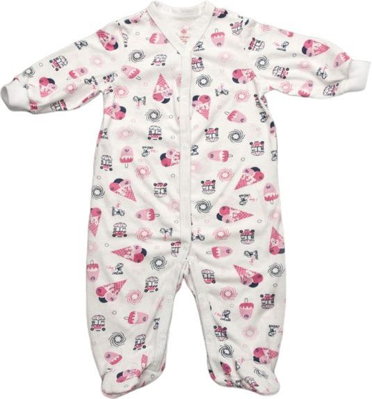 Комбинезон детский Модний Карапуз р.74 белый 303-00035-3 