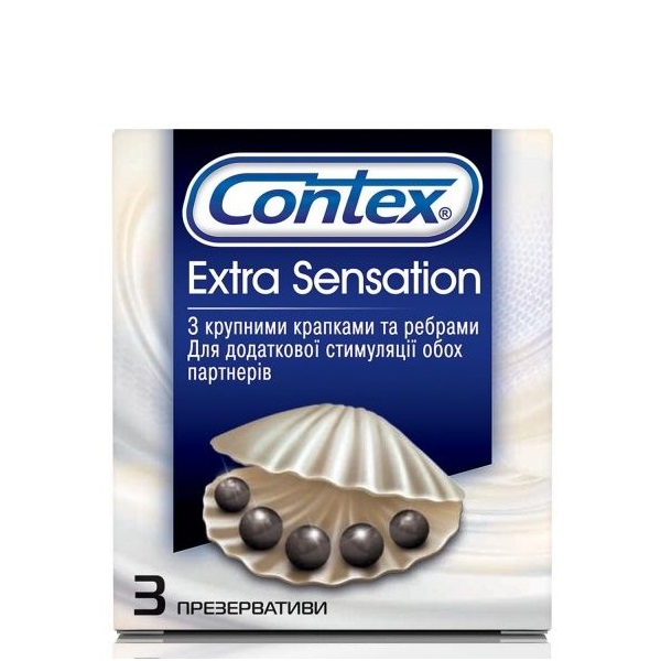 Презервативы Contex №3 Extra Sensation 3 шт.