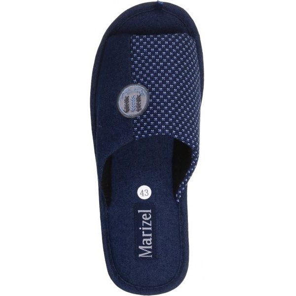 Тапки домашние Marizel р. 43 темно-синий HUK 746 