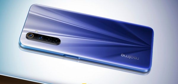 Смартфон Realme 6 4/128GB blue 