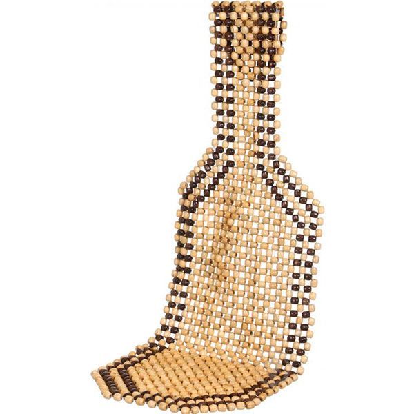 Накидка (масажер) з екологічно чистих матеріалів 125x37 см CarCommerce білий