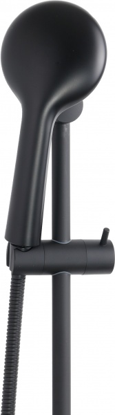 Душовий гарнітур EGO Soft матовий чорний 