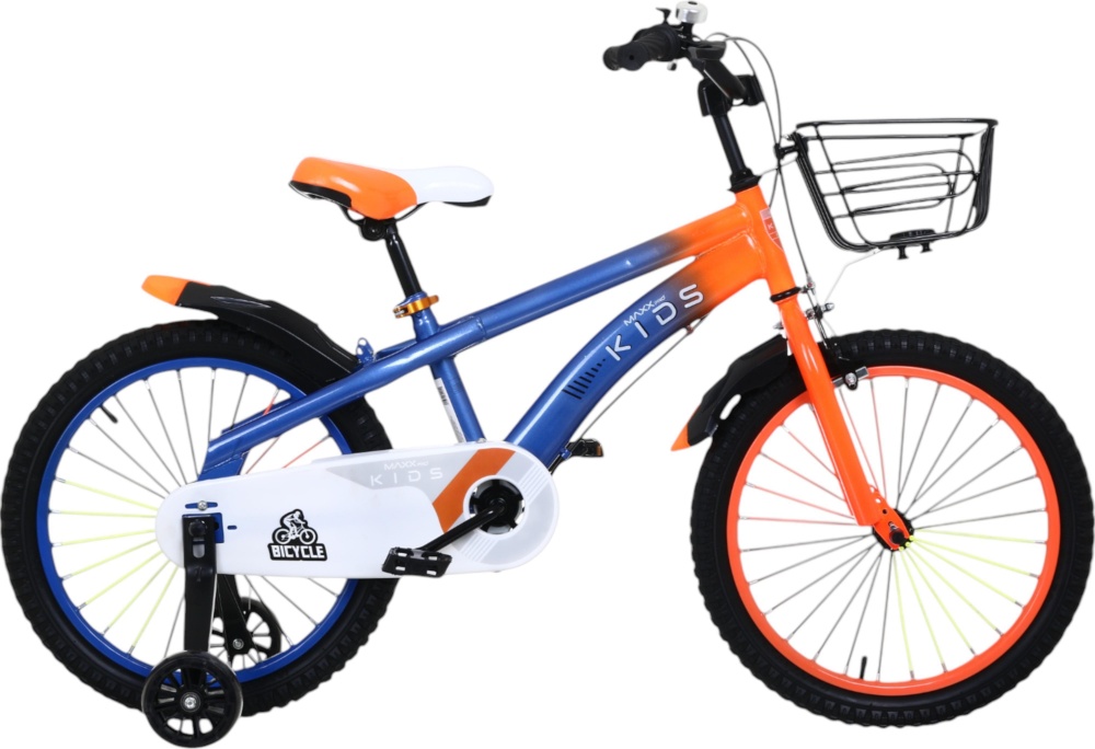 Велосипед детский MaxxPro kids 18' KQ-23 голубой с красным