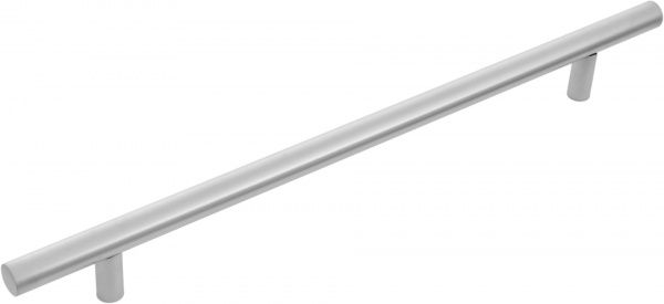 Меблева ручка релінгова DR 10 G6 224 мм матовий хром DC