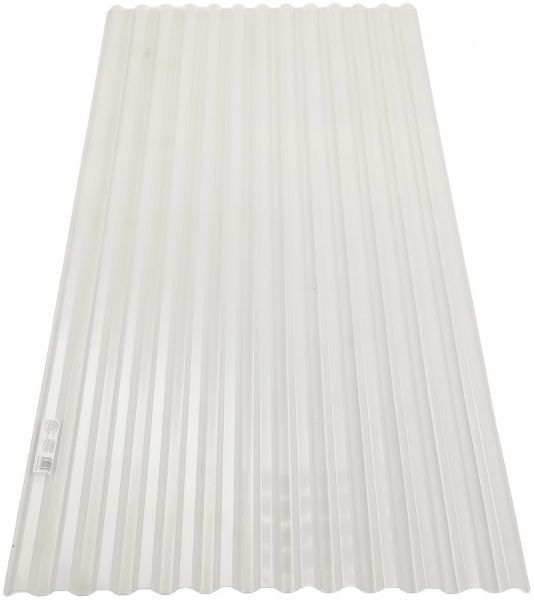 Прозрачный шифер Salux W 70/18 2х0.9 x 0,8мм трапеция