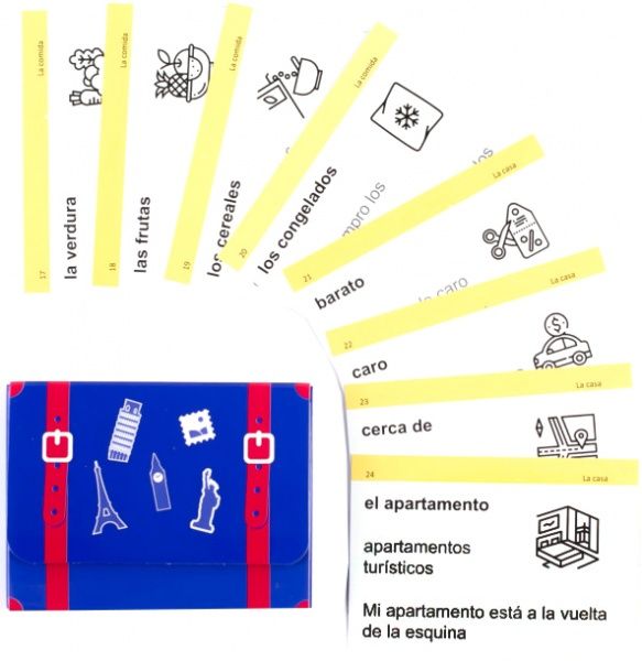 Карточки обучающие «Розмовна іспанська» 978-966-9773-85-2