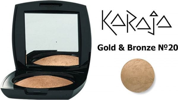 Пудра для лица KARAJA Gold & Bronze 20 7 г