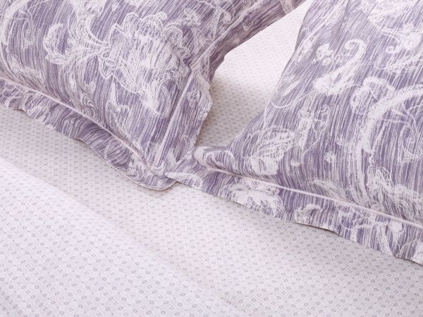 Комплект постільної білизни Grey Calla 2 сірий Lameirinho 