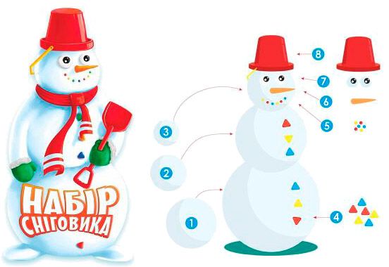 Игровой набор ТехноК Для снеговика 6498