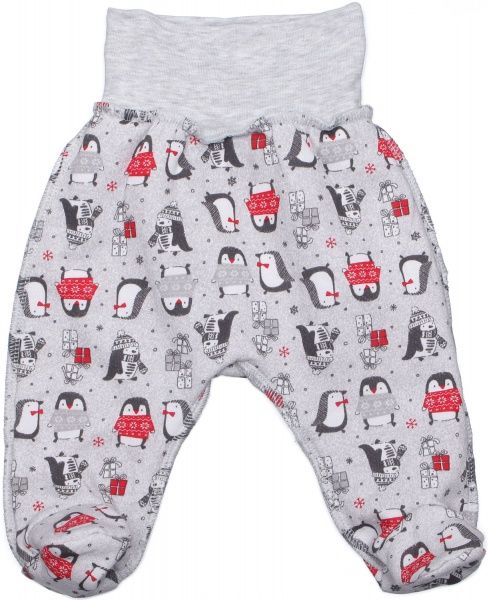 Повзунки для дівчаток Baby Veres Penguins р.56 червоний 