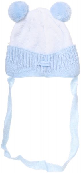 Шапочка дитяча для хлопчика Luna Kids р.36 блакитний 2105 