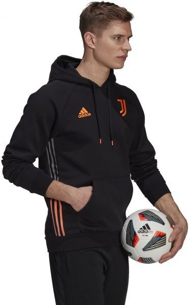Джемпер Adidas JUVE TRAVEL HD GK8605 р. S чорний