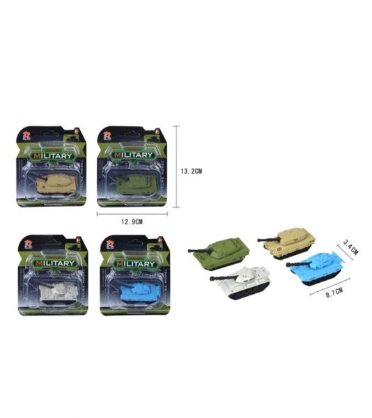 Игрушка Танк 4 цвета в ассортименте JM522-1C