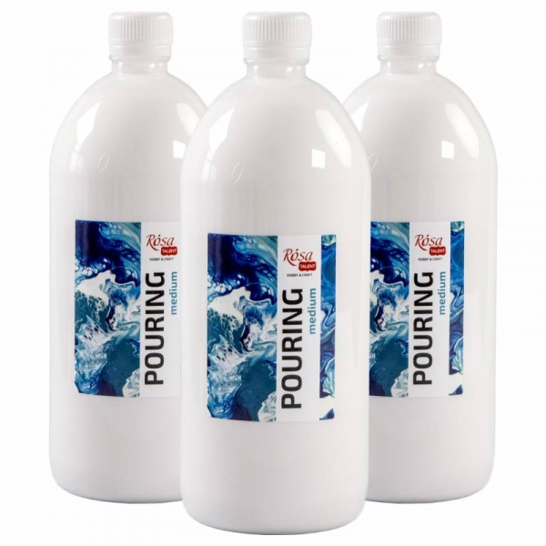 Медіум Pouring 1000 мл Rosa Talent