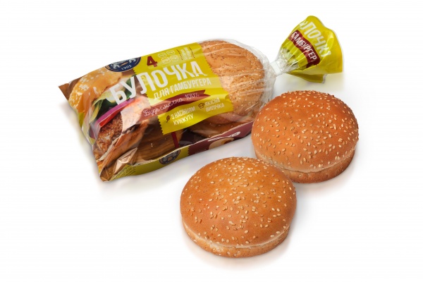Булочка Кулиничі Для гамбургера 4 шт