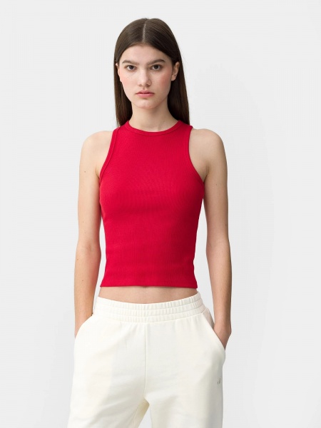 Майка 4F TSHIRT F0767 4FSS23TTSHF0767-62S р.M червоний