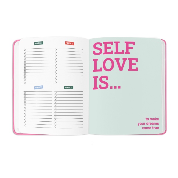 Блокнот I HAVE A PLAN розовый Orner