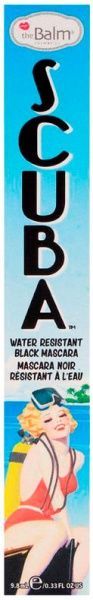 Тушь для ресниц theBalm Scuba Water Resistant Mascara черный 9.8 мл