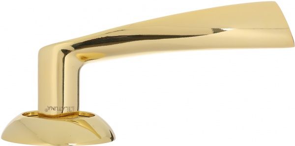 Ручка на розетці Flessa PB латунь