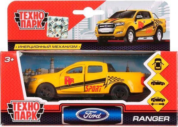 Автомодель Технопарк FORD RANGER SPORT 1:32 SB-18-09-FR-S