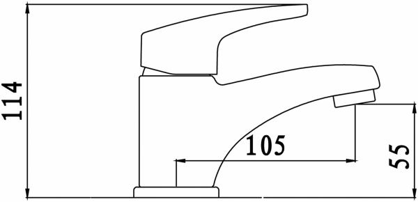 Смеситель для умывальника Mixxen Поло MXAL0300