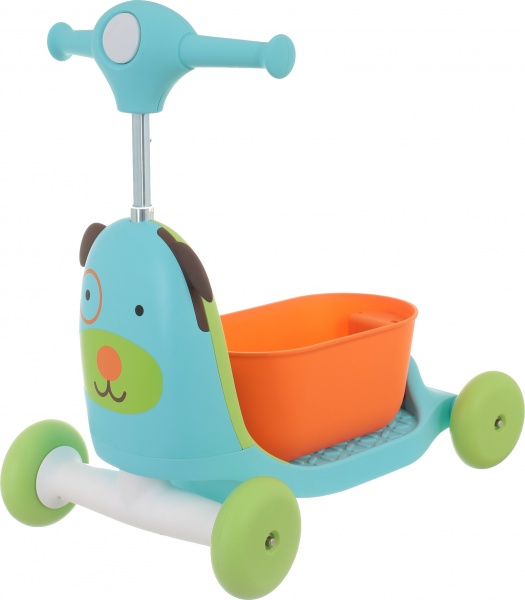 Самокат-беговел Skip Hop Щенок бирюзово-зеленый 9H822910 
