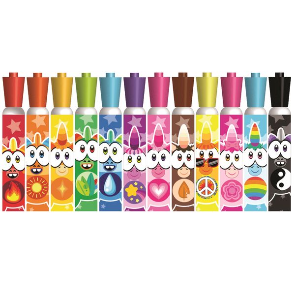 Набор ароматизированных маркеров Kangaru Scenticorns 12 шт. KN7072