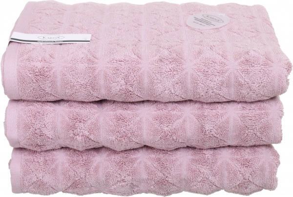 Рушник махровий Vente 70x140 см лавандовий Karna 