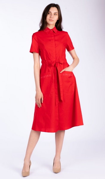 Сукня Едельвіка Софія р. 42 червоний 20-22/00 